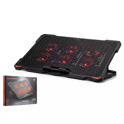 HADRON POLAR NOTEBOOK SOĞUTUCU LEDLİ 6 FANLI resmi