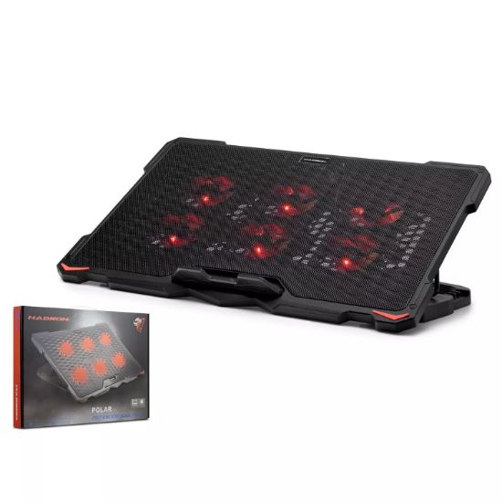 HADRON POLAR NOTEBOOK SOĞUTUCU LEDLİ 6 FANLI resmi