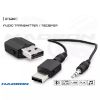 HADRON AUX MÜZİK RECEIVER + TRANSMITTER WIRELESS resmi