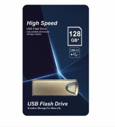 Elba 128GB Metal 2.0 USB Flash Bellek resmi