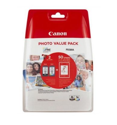 Canon PG-46/CL-56 Photo Value Pack Blist resmi