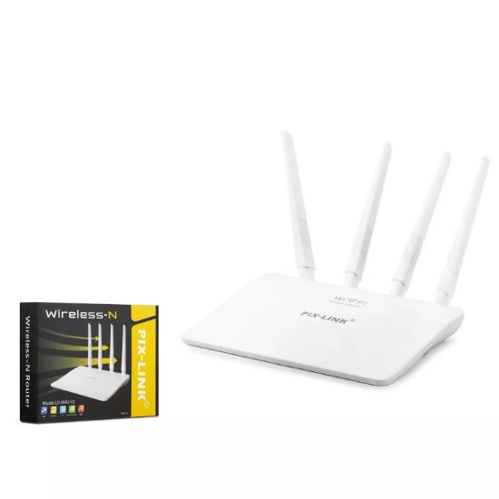 PIX-LINK WIFI REPEATER + ROUTER + AP 300Mbps BEYAZ resmi