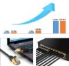PMCAT72 2 METRE SİYAH CAT7 KABLO resmi
