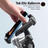 ALLY Motor ve Bisiklet Gidonu İçin 360 Dönebilen T resmi