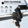 ALLY Motor ve Bisiklet Gidonu İçin 360 Dönebilen T resmi
