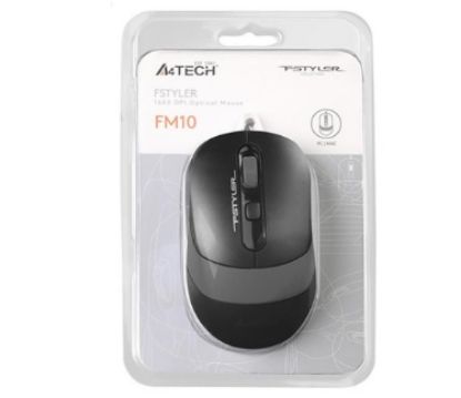 A4 Tech Fm10 Usb Fstyler Gri Optik 1600 Dpı Mouse resmi