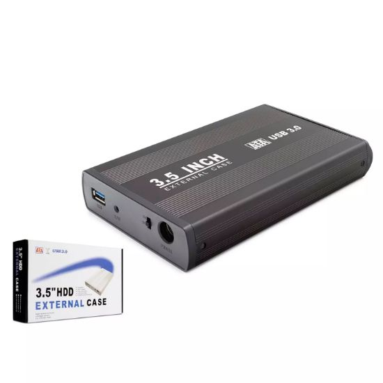 HADRON HDD KUTU USB3.0 METAL SATA 3.5" SİYAH resmi