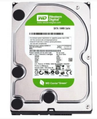Wd 1Tb Wd10Eurx 7/24 3,5" 64Mb 5400Rpm Harddisk resmi
