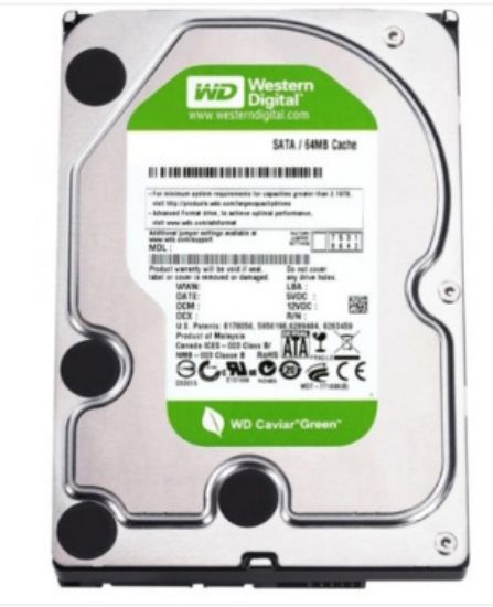 Wd 1Tb Wd10Eurx 7/24 3,5" 64Mb 5400Rpm Harddisk resmi