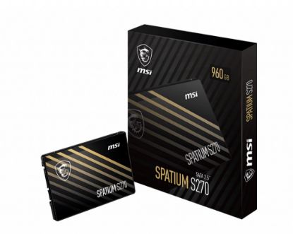 MSI SSD SPATIUM S270 SATA 2.5 240GB R500 W400. resmi