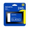 Adata 240GB 2.5" SU650 520/450MB/s ASU650SS-240GT resmi
