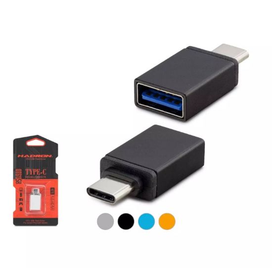 Hadron Type-C To Usb F Çevirici Metal Çok Renkli resmi