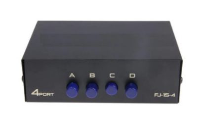 OEM VGA SWITCH ÇOKLAYICI ÇOĞALTICI SPLİTTER 4 PORT resmi