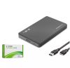 HADRON HDD KUTU USB3.0 PLASTİK SATA 2.5" SİYAH resmi