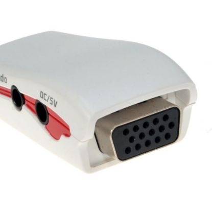 Alfais Hdmi To Vga Ses Güç Destekli ÇEvirici Dönüş resmi